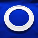 Round Strong Hardness Quartz Tube Flange With High Heat Resistance