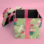 Factory Luxury Square Rigid Candy Candle Jar Paper Christmas Gift Packaging Box