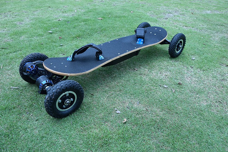 1800Watt Brushless Hoverboard Scooter , EcoRider Electric Skateboard Maple Deck