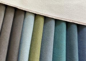 Wholesale 320gsm Linen Sofa Fabric Plain Dyed Moisture Wicking from china suppliers