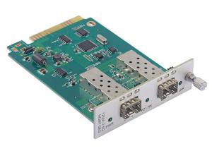Wholesale 125M~2.5G OEO Fiber Management Converter Card SFP To SFP Support 2U Rack from china suppliers