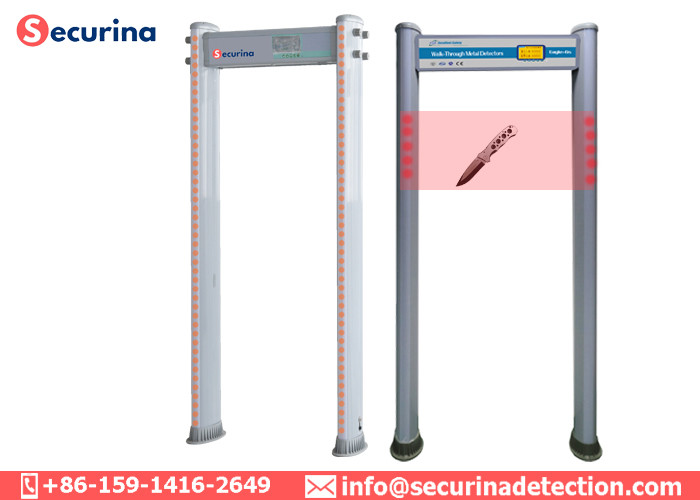 Intelligent 8 16 24 Zones Pass Through Metal Detector For Large Public Event