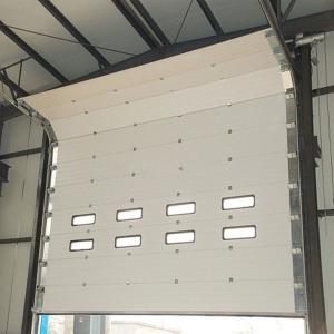 Wholesale External 0.5m/S Steel Sandwich Overhead Industrial Garage Roller Doors from china suppliers