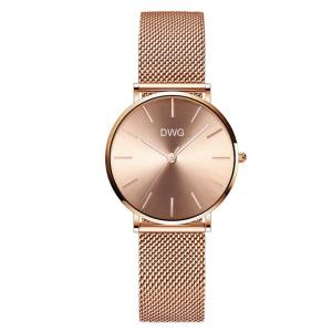 Wholesale Mesh Stainless Steel Band Waterproof Women Luxury Watch With Sunray Dial from china suppliers