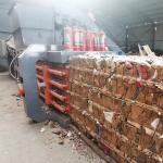 Hydraulic Carton Compress Baler Machine Paper Waste Plastic Pet Baling Press