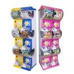 Coin Operated Arcade Claw Machine , Gashapon Dispenser Display Plastic Capsule