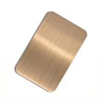 Silver Brushed Ss Decorative Sheets OEM 201 304 316 SGS Certificate