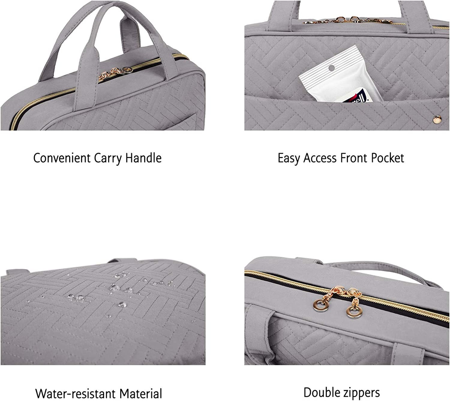 Women Trave Toiletry Bag Organizer Multifunction Shockproof Waterproof Portable