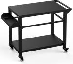 Multifunction Metal Plant Fiber Kitchen Cart Island for Outdoor Grill and Food