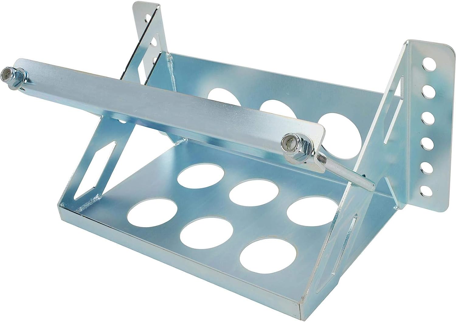 Adjustable Bolt-on Battery Box With Hardware Deep Lightweight Steel Battery Mounting Box