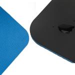 Non-odour PU leather surface yoga mat, laser engraving large exercise/fitness