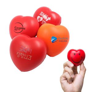 Wholesale Colorful Promotional Heart Shape Stress Ball Gifts Logo Customized from china suppliers