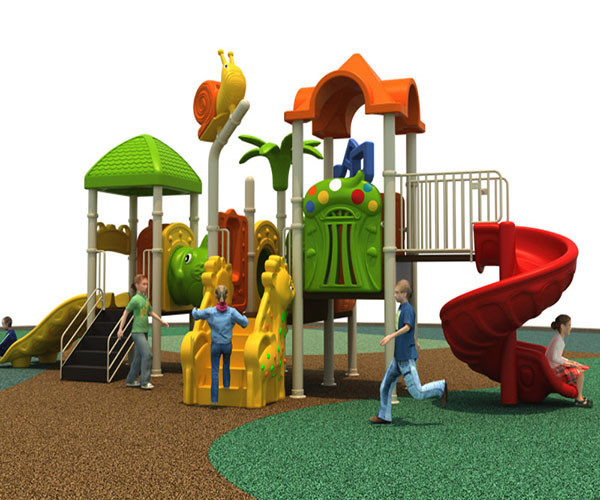 ODM Plastic Play Slides For Toddlers , Skidproof Childrens Slide Set