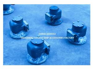 Wholesale CAST IRON MARINE TANK AIR VENT HEAD533HFB-50A WITH SUS316L FLOATER NBR GASKET 0.3MPA from china suppliers