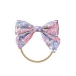 Butterfly Elastic Baby Headband Printed Kid Gift Manual Hair Accessories 9*6cm