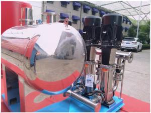 Wholesale Red Color Diaphragm Water Storage Tanks For Fire Protection 8mm Thickness from china suppliers