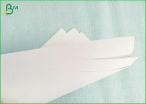 Wholesale Single Side Kaolinite Coated Cardboard Sheets , Food Grade Whiteboard Paper Roll from china suppliers
