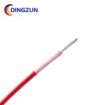 Silicone Rubber Insulation Fiberglass Weave Fire Resistant Cable For Instrumenta