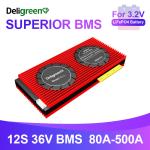 EU Warehouse Smart BMS 3-32S LiFePo4 12V 24V 36V 48V 30A 60A 80A 100A 120A 150A