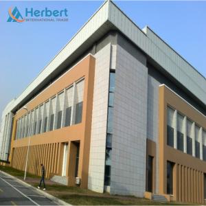 China S355JR Ventilated Aluminium Curtain Wall 50mm 960mm Magnesium Manganese Plate on sale
