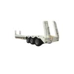 Tire Number 20/24 3 4 5 Axles Lowbed Loader Lowbody Low Bed Semi Truck Trailer