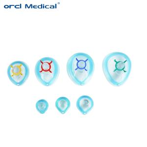 Wholesale Adult PVC Anesthesia Mask With Valve Disposable Air Cushion Face Mask For Anesthesia Mask Air Cushion Mask from china suppliers