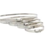 Transitional Stainless Steel Throat Hoop Water Exhaust Duct Fastening Pipe Duct