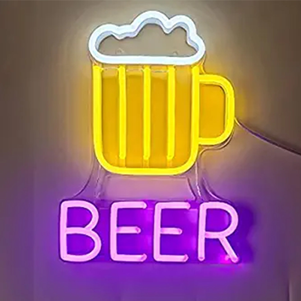 Neon signs blessed Beer neon bar signs neon beer signs