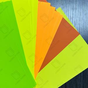Wholesale Letter Size 216*279mm 100% Virgin Wood Pulp Fluorescent Color Paper For Art Class from china suppliers