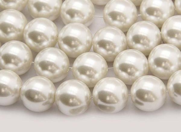 High Quality DIY Handmade Big Beads ABS Plastic 20mm Round White Imitation