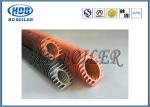 Customized Industrial Boiler Fin Tube , Economizer H Fin Tubes For Heat