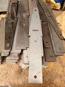 Wholesale Hot Rolled Galvanised Railway Sleeper Brackets Heavy Duty GB Standard from china suppliers
