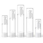 15ml 30ml 50ml Airless Pump Bottles Plastic Vacuum Transparent Pump Bottle