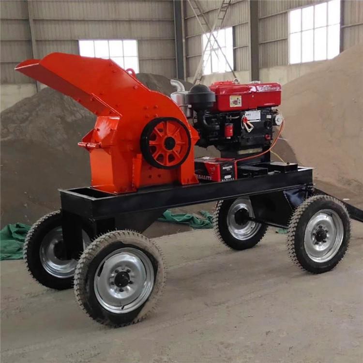 Limestone Brick Impact Hammer Crusher Machine High Efficiency