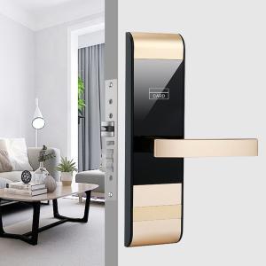 Wholesale M1 Gold Card Access Door Lock ANSI Smart Card Hotel Door Lock from china suppliers
