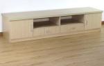 Waterproof Wall Mounted TV Cabinet / Luxury Large Solid Wood Corner TV Stand