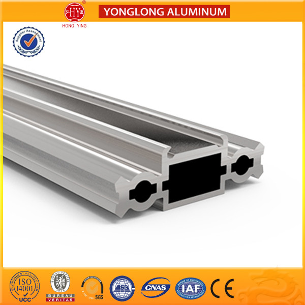 Heat Insulation Aluminium Industrial Profile For Decoration / Steel Doors