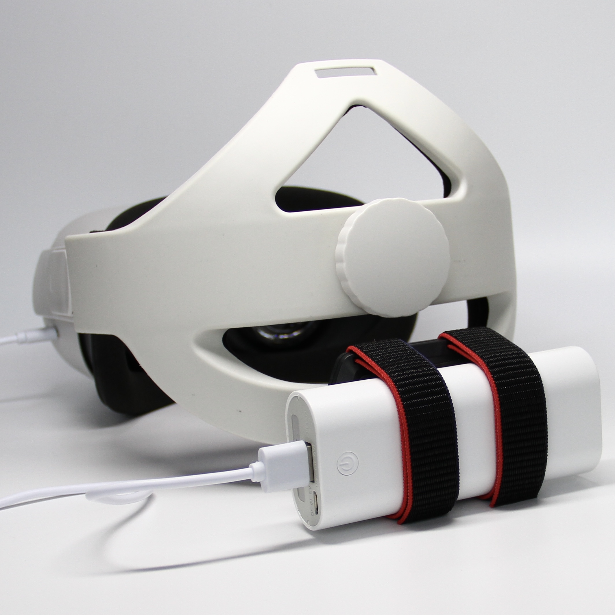 Adjustable Back Battery Strap Power Bank Fixing Bracket For Oculus Quest 2 MOBILE Battery Holder For Quest 2 Headset VR
