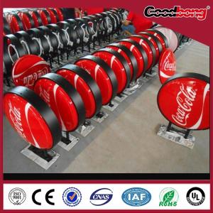 Wholesale Customized fashion design Bulk Wholesaler Round shop store light box from china suppliers