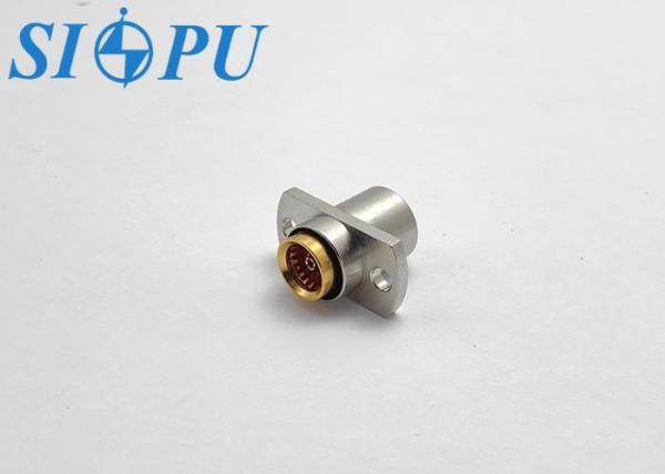 BMA Female RF Coaxial Connector – Flange Mount for 2# Semi-Rigid / Semi-Flexible