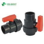PVC Single Union Ball Valve for Irrigation Water Supply EPDM Rubber PVC Ball PVC