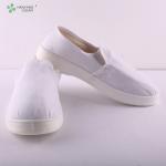 hot selling good quality PU ESD canvas shoes for cleanroom