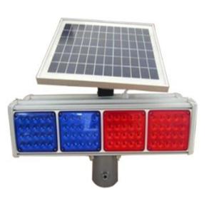 Wholesale IP65 Aluminum 5W 8Ah Solar Flash Lights Construction Warning from china suppliers