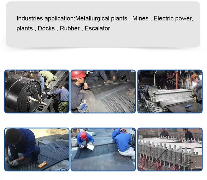 Sectional Type Portable Machine Used To Splice Rubber Conveyor Belt 3