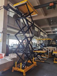 Wholesale 200-1000kg Hydraulic Electric Scissor Lift Work Table with CE from china suppliers