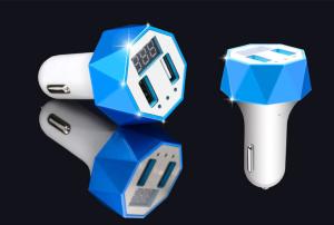 Wholesale Universal 3 Ports Cellphone Car Charger 2a Dual Usb Output For Smartphones Pads from china suppliers