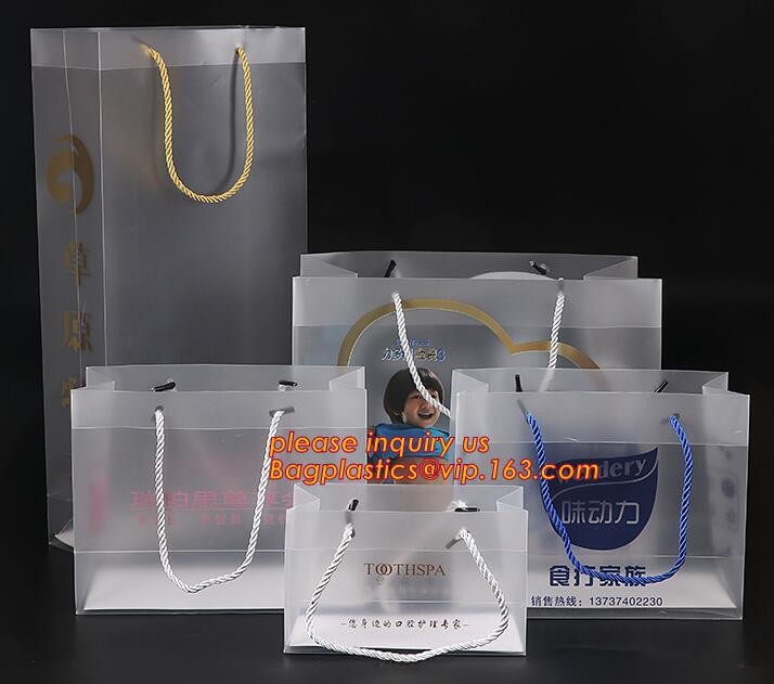 Wholesale Die Cut Handle Eco-Friendly Custom Design Shopping Gravure Printing Groceries Plastic Bags With Logo bagease