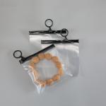 Transparent and Black Waterproof Jewelry Zipper Bags for Storage