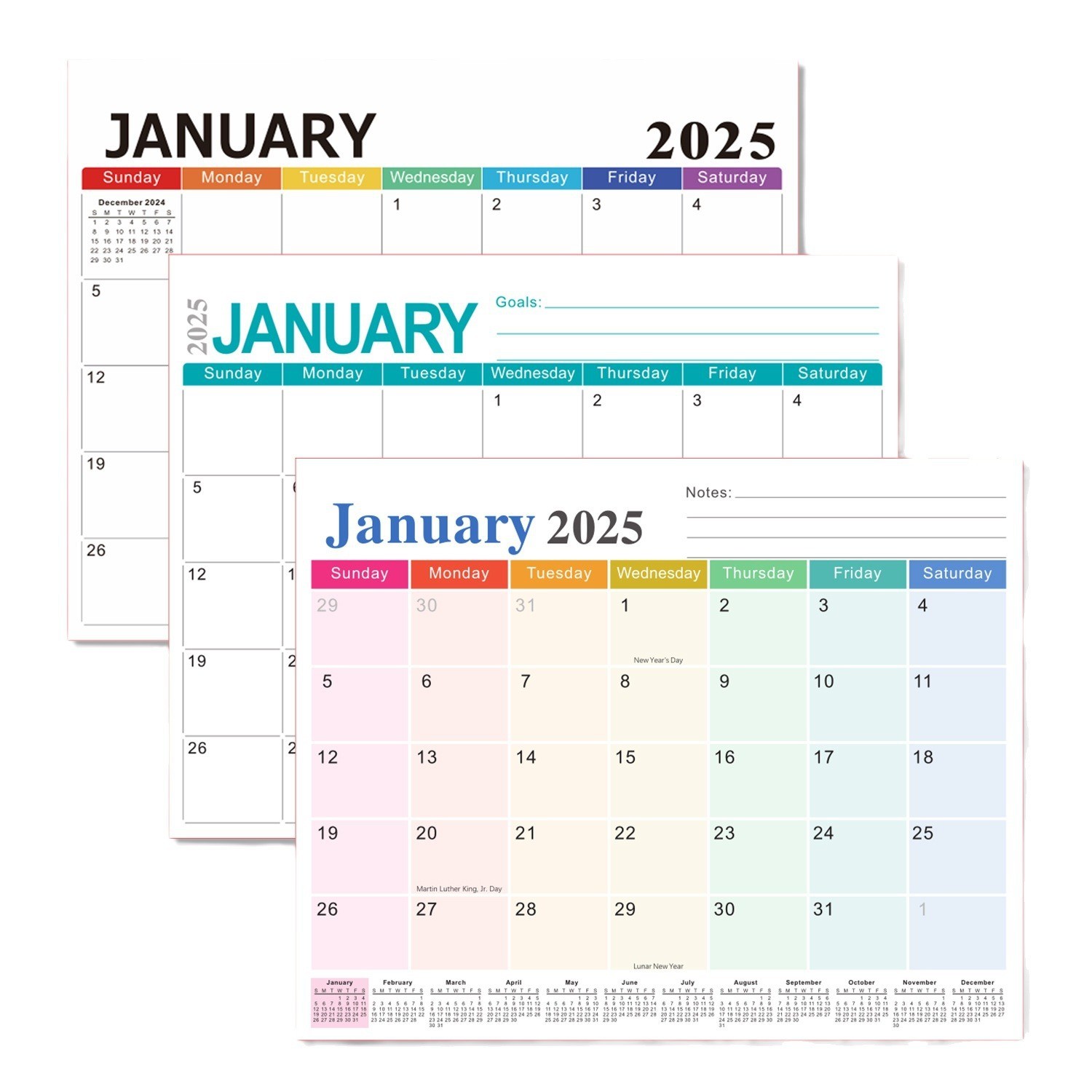 Add Personal Dates And Events Custom Wall Calendars and 1 Calendar with Personalization