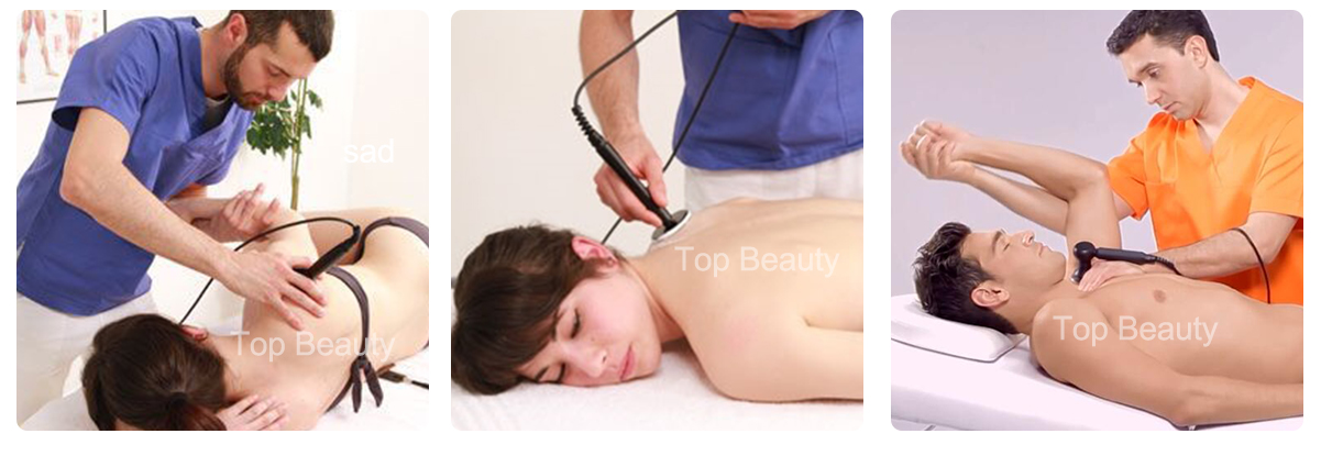 ODM Tecar Therapy Machine Ret And Cet Handles Pain Relieving Machine